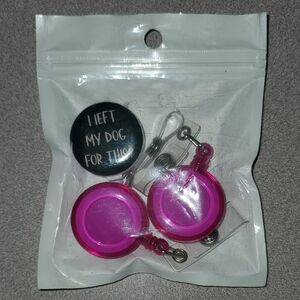 Retractable Badge Holder Set